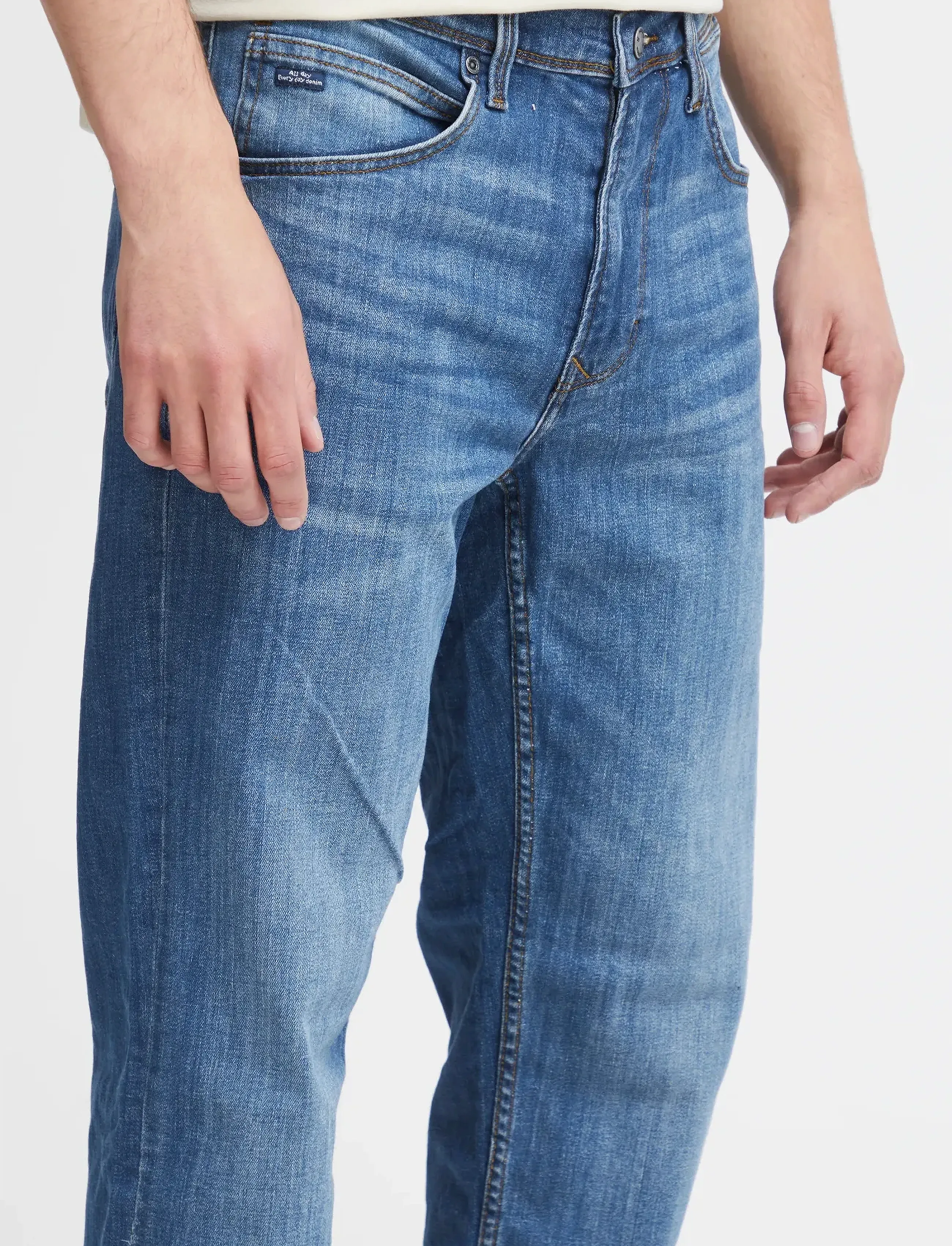 Blend - Rock fit - NOOS - regular jeans - middle blue - 5