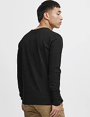 Blend - BHNICOLAI tee l.s. - long-sleeved t-shirts - black - 3