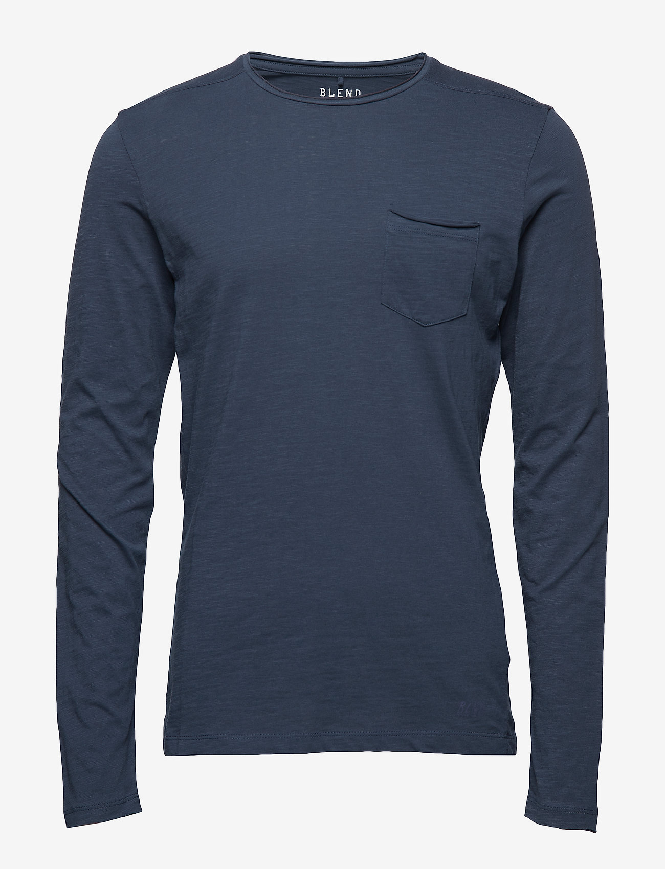 Blend - BHNICOLAI tee l.s. - laisvalaikio marškinėliai - midnight blue - 0
