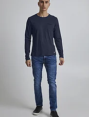 Blend - BHNICOLAI tee l.s. - lowest prices - navy - 6