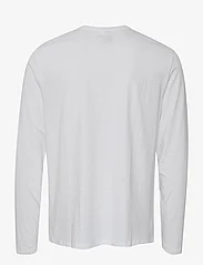 Blend - BHNICOLAI tee l.s. - long-sleeved t-shirts - white - 2
