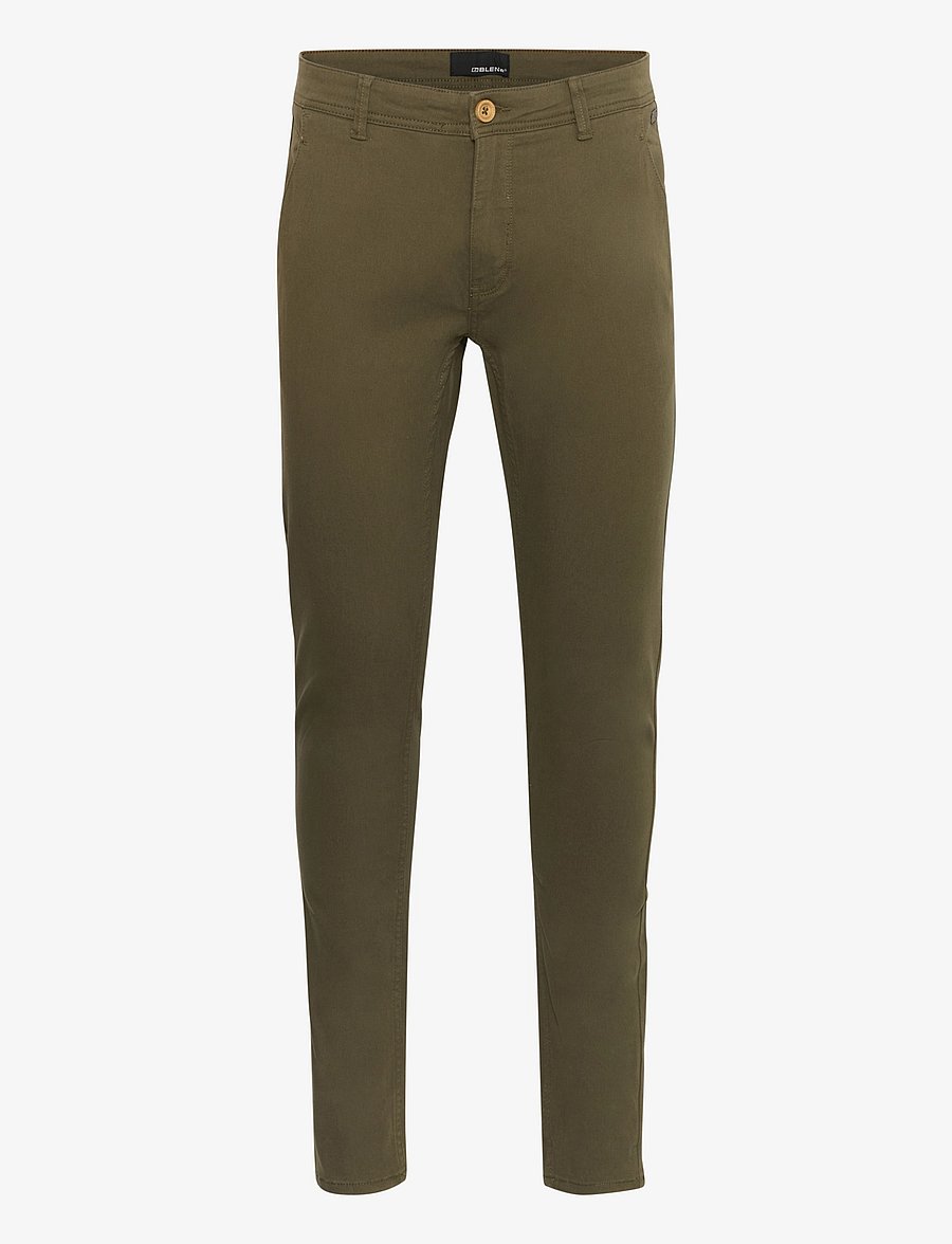 Blend - BHNATAN PANTS - chinos - olive night green - 1