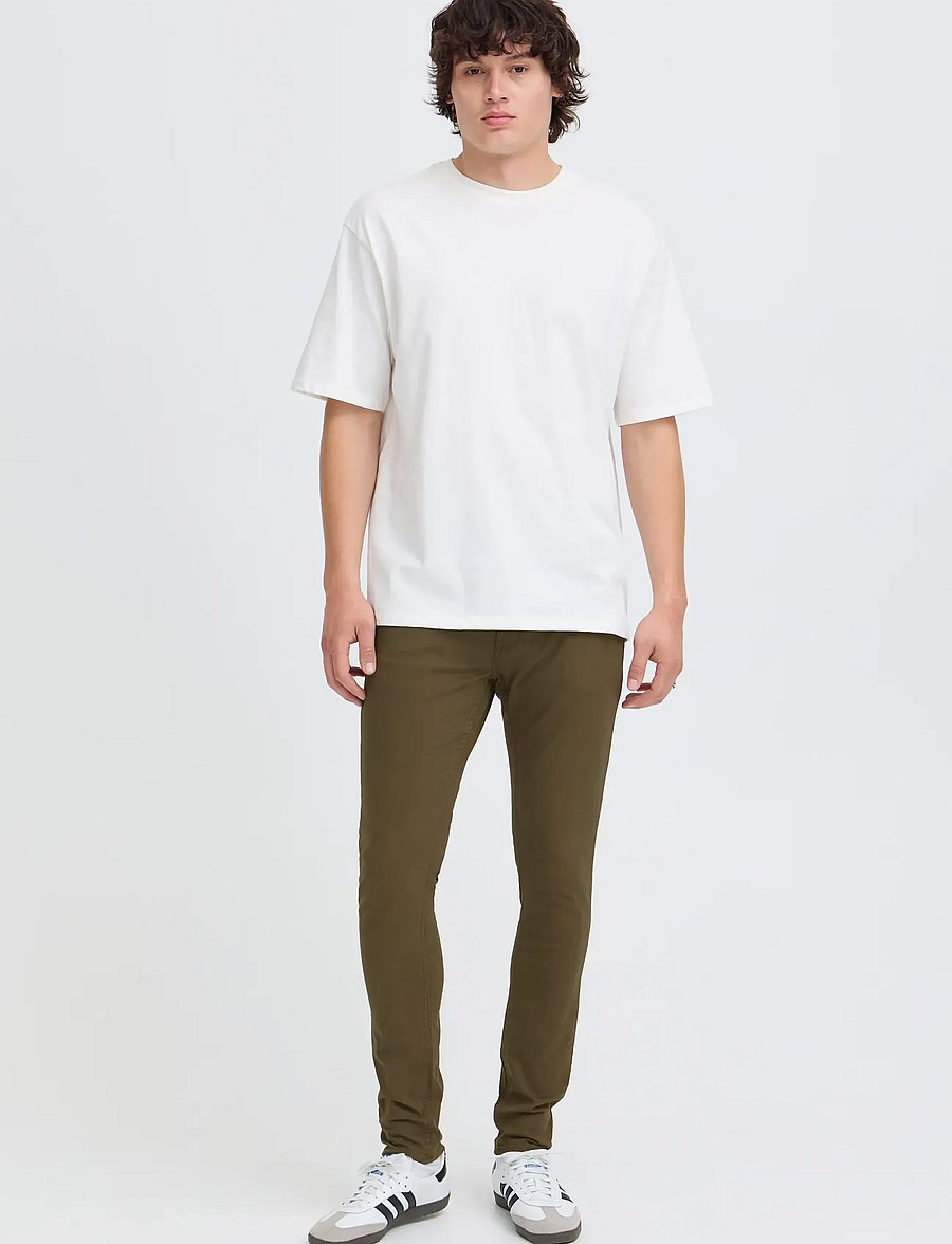 Blend - BHNATAN PANTS - chinos - olive night green - 0