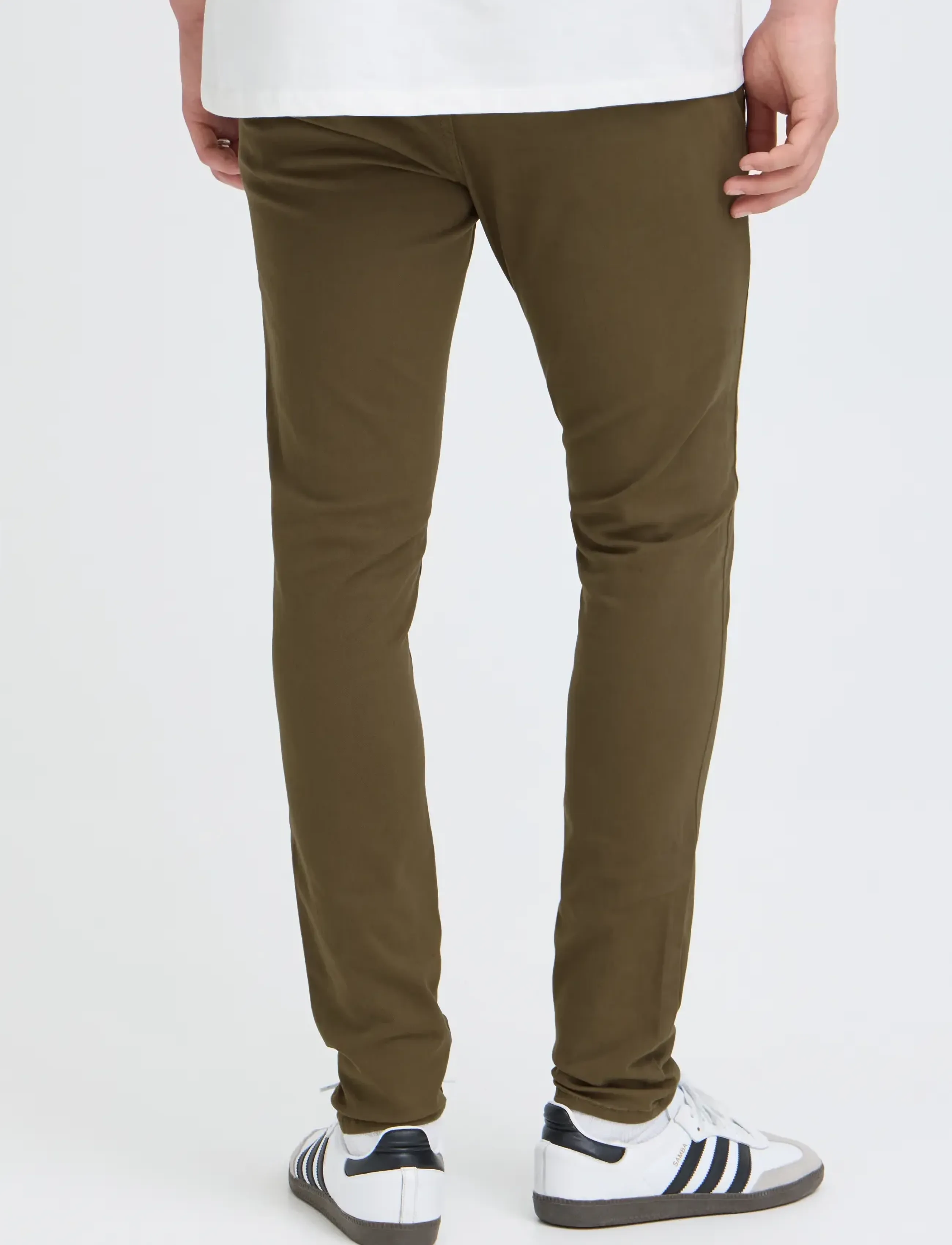 Blend - BHNATAN PANTS - püksid & teksad - olive night green - 3