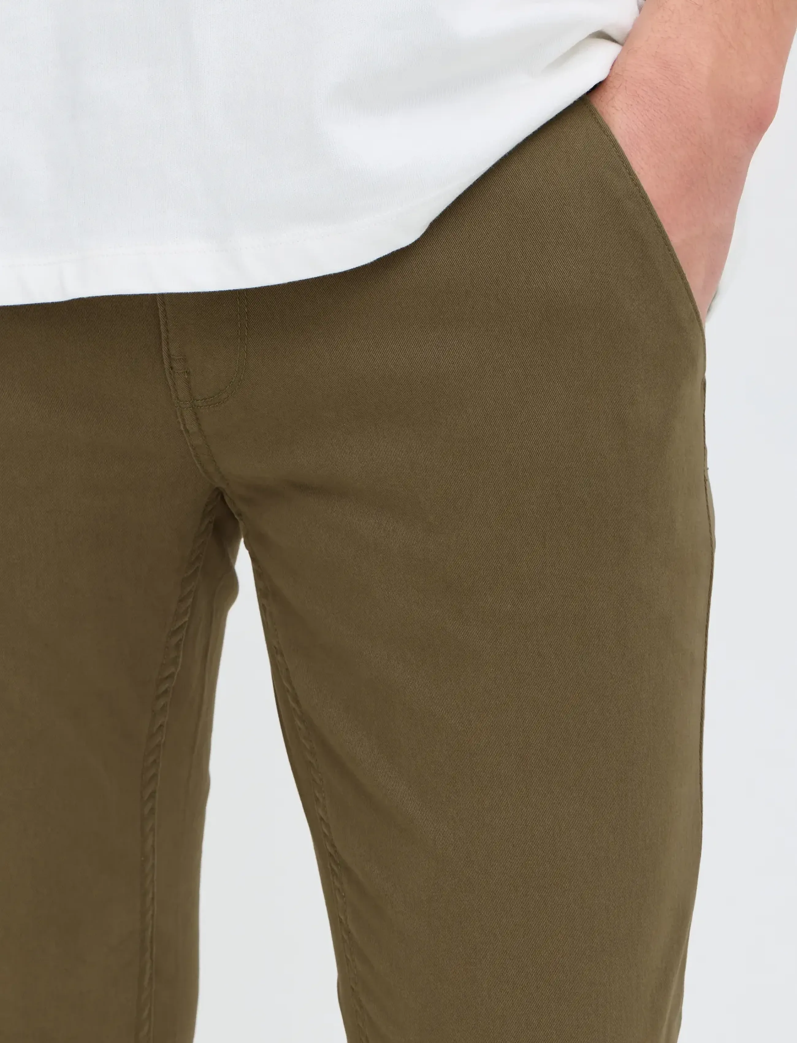Blend - BHNATAN PANTS - püksid & teksad - olive night green - 5