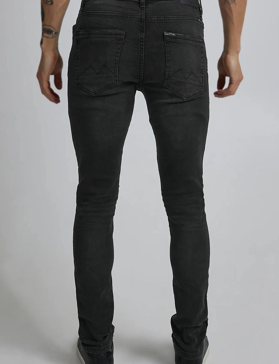 Blend - Jet fit - kitsad teksad - denim black - 3