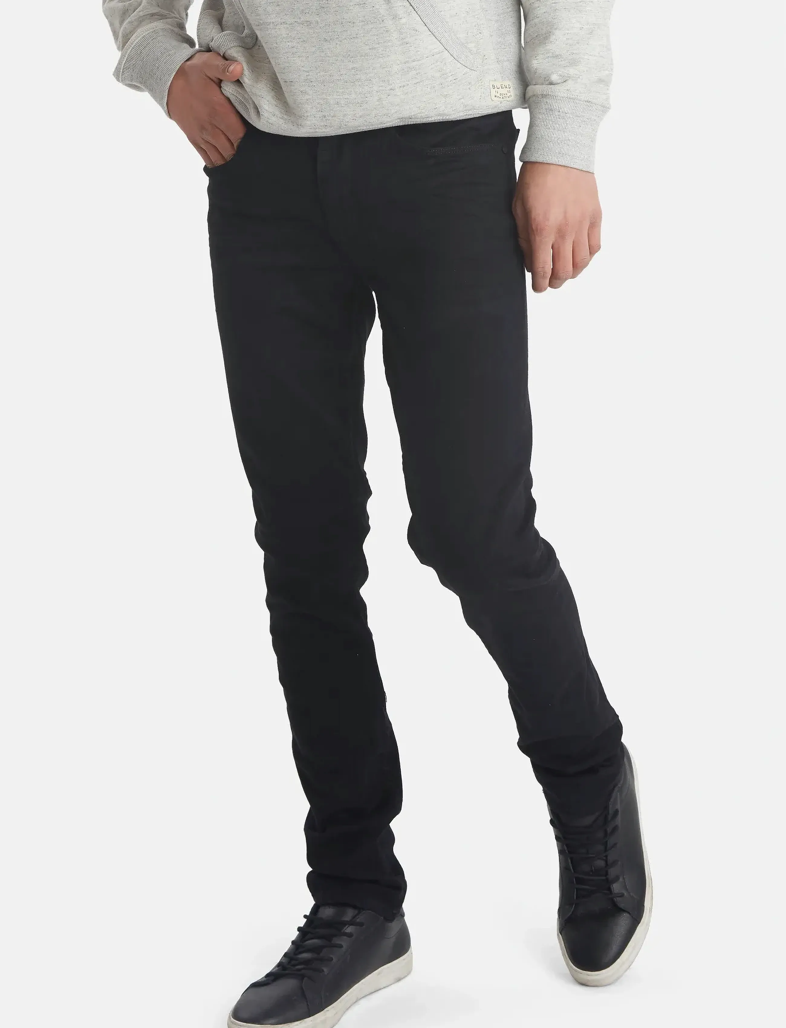 Blend BHJET SLIM MULTFLX 7721 NOOS - Jeans - DENIM BLACK / black