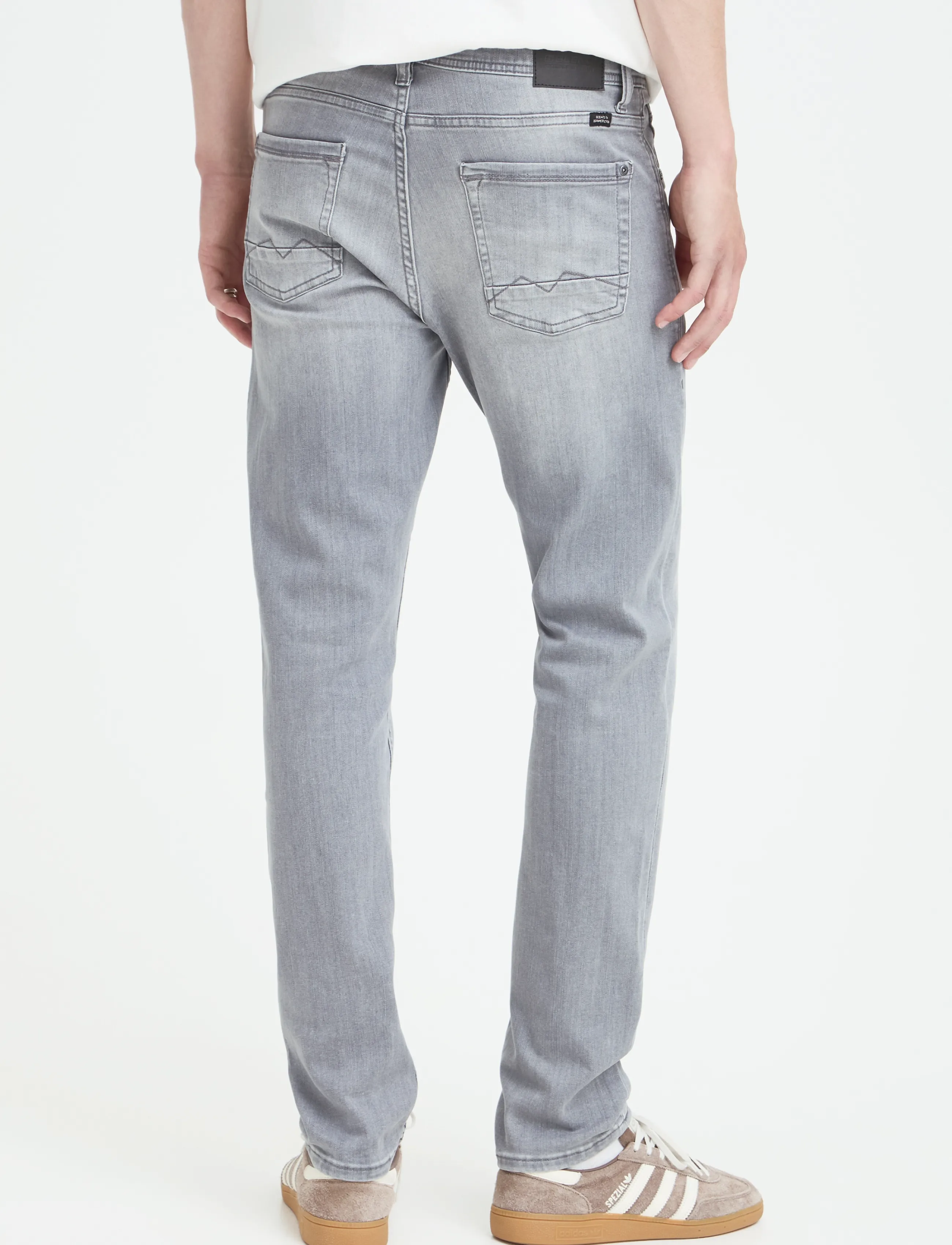 Blend - BHJET SLIM MULTFLX 7721 NOOS - liibuvad teksad - denim grey - 3
