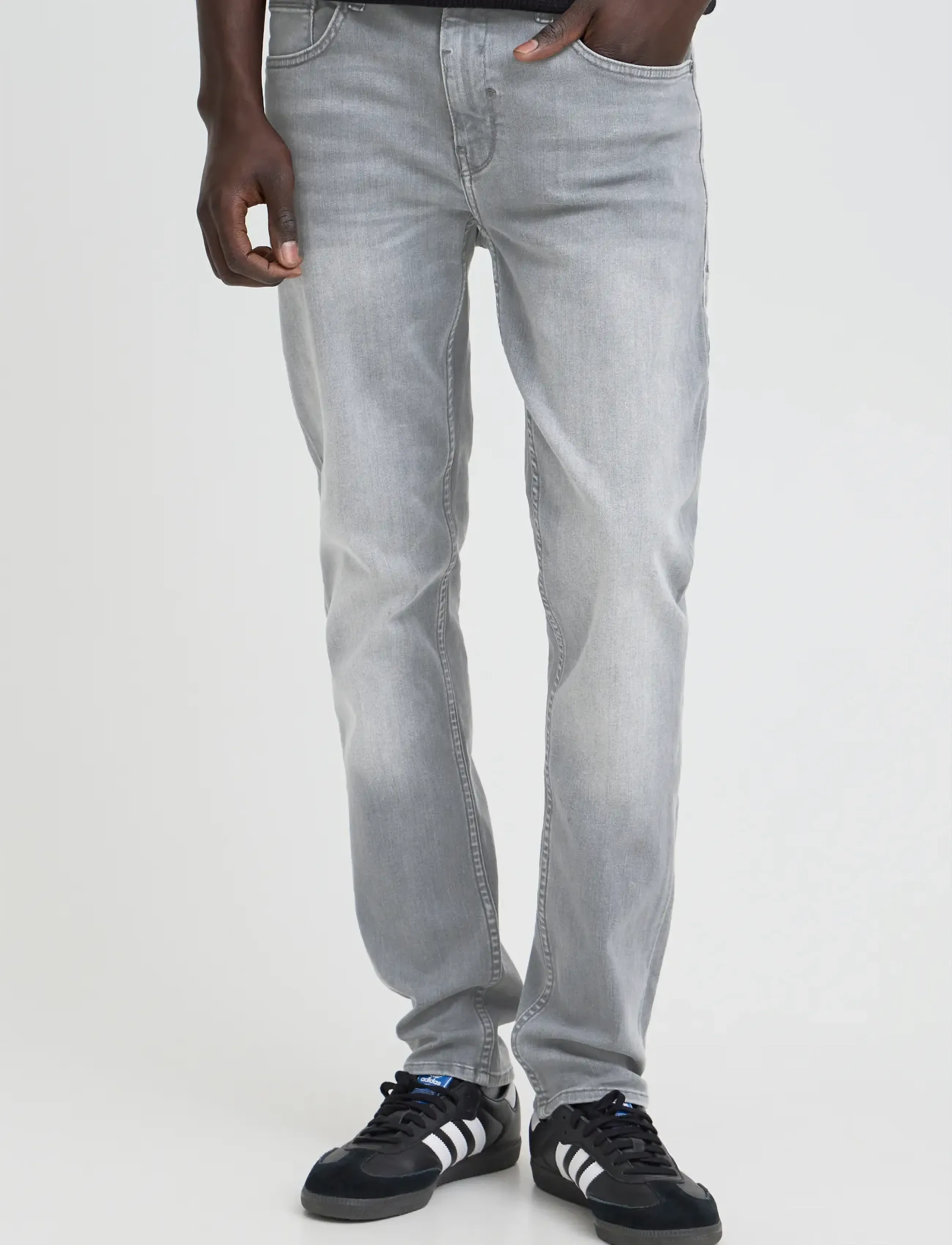 Blend - BHJET SLIM MULTFLX 7721 NOOS - herren - denim grey - 4
