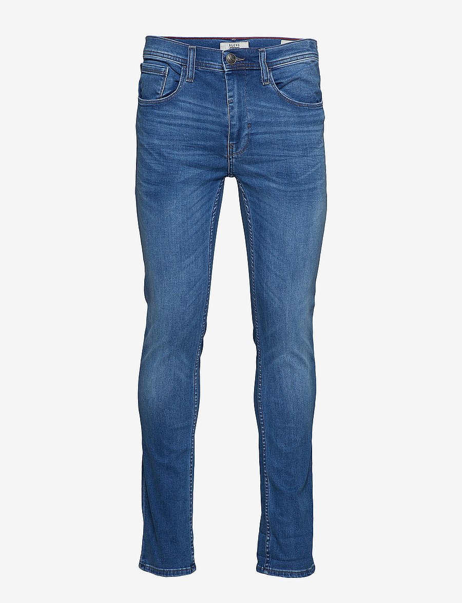 Blend - BHJET SLIM MULTFLX 7721 NOOS - skinny jeans - denim middle blue - 1