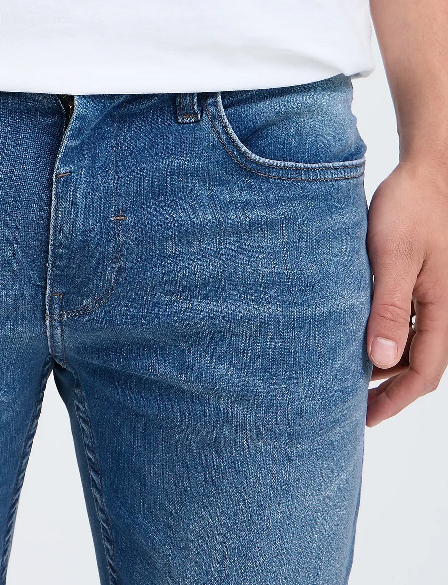 Blend - Jet fit Multiflex - skinny jeans - denim middle blue - 4