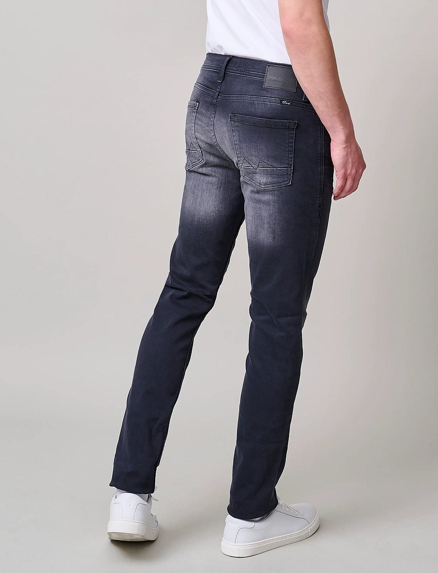 Blend - BHJET SLIM MULTFLX 7721 NOOS - liibuvad teksad - denim washed black - 0