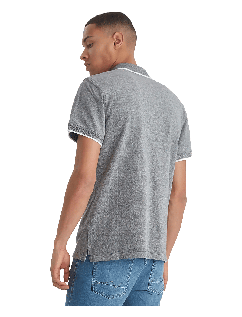 Blend - BHNATE poloshirt - kortærmede poloer - black - 1