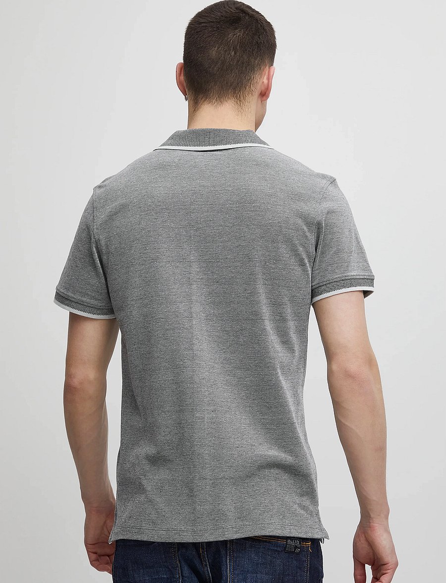 Blend - BHNATE POLO NOOS - lühikeste varrukatega polod - black - 4