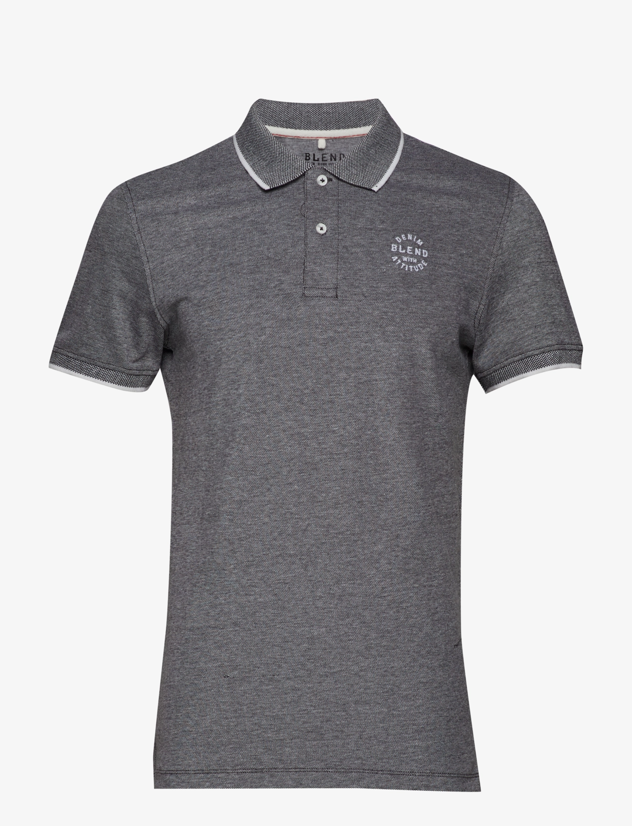 Blend - BHNATE POLO NOOS - kurzärmelig - black - 2
