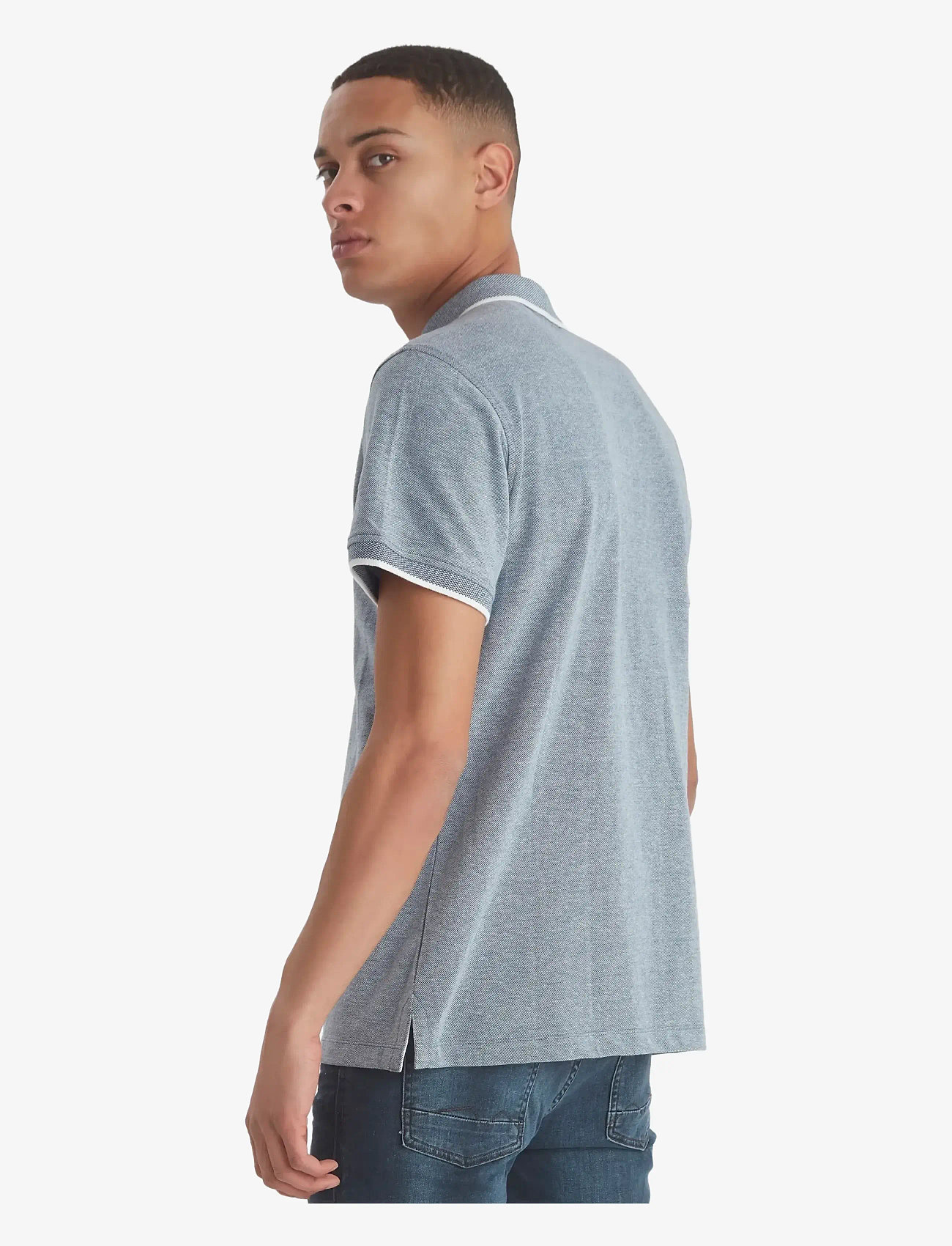 Blend - BHNATE POLO NOOS - kortärmade pikéer - denim blue - 1