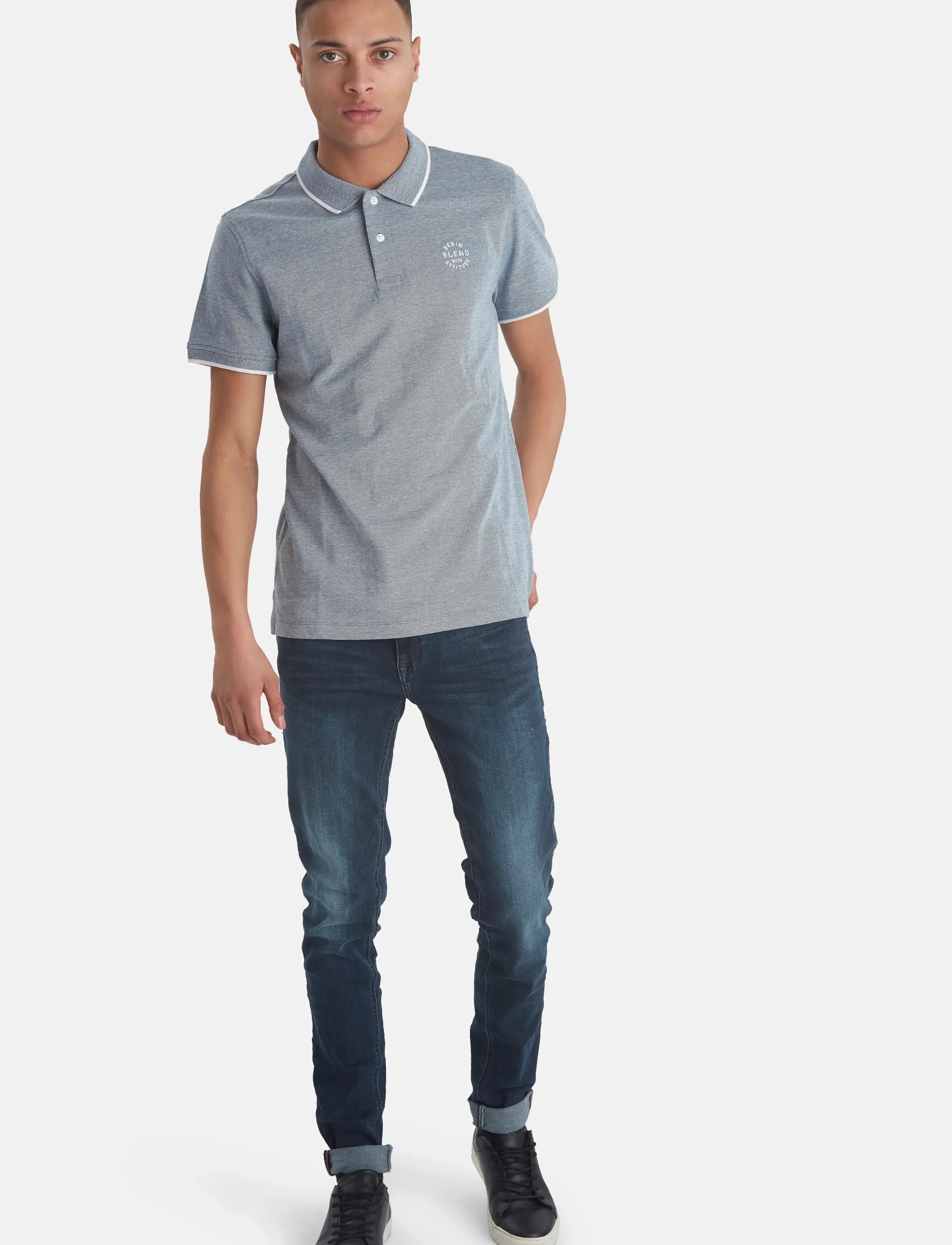 BLEND Bhnate Polo Noos pikéer herr – bild 4