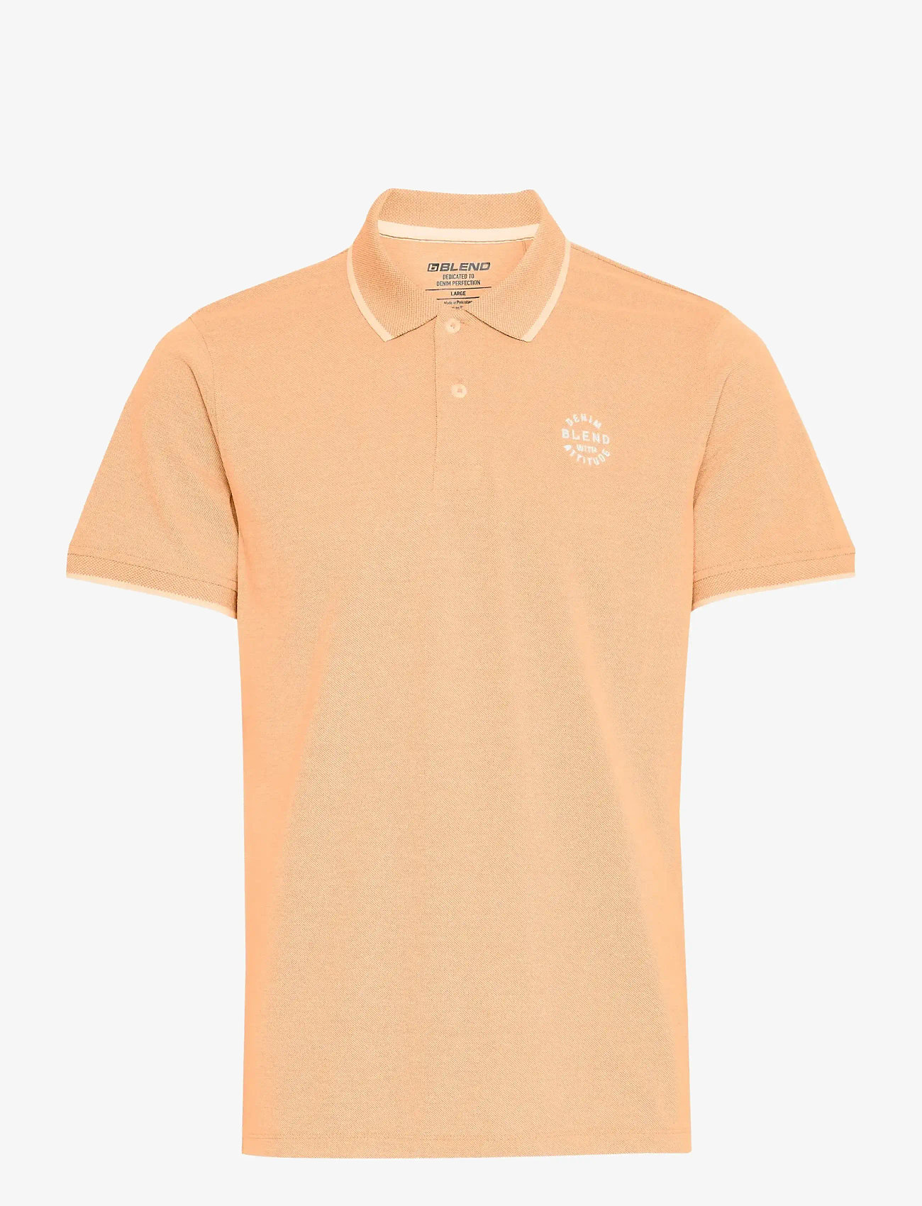 Blend - BHNATE POLO NOOS - kortærmede poloer - pumpkin - 0