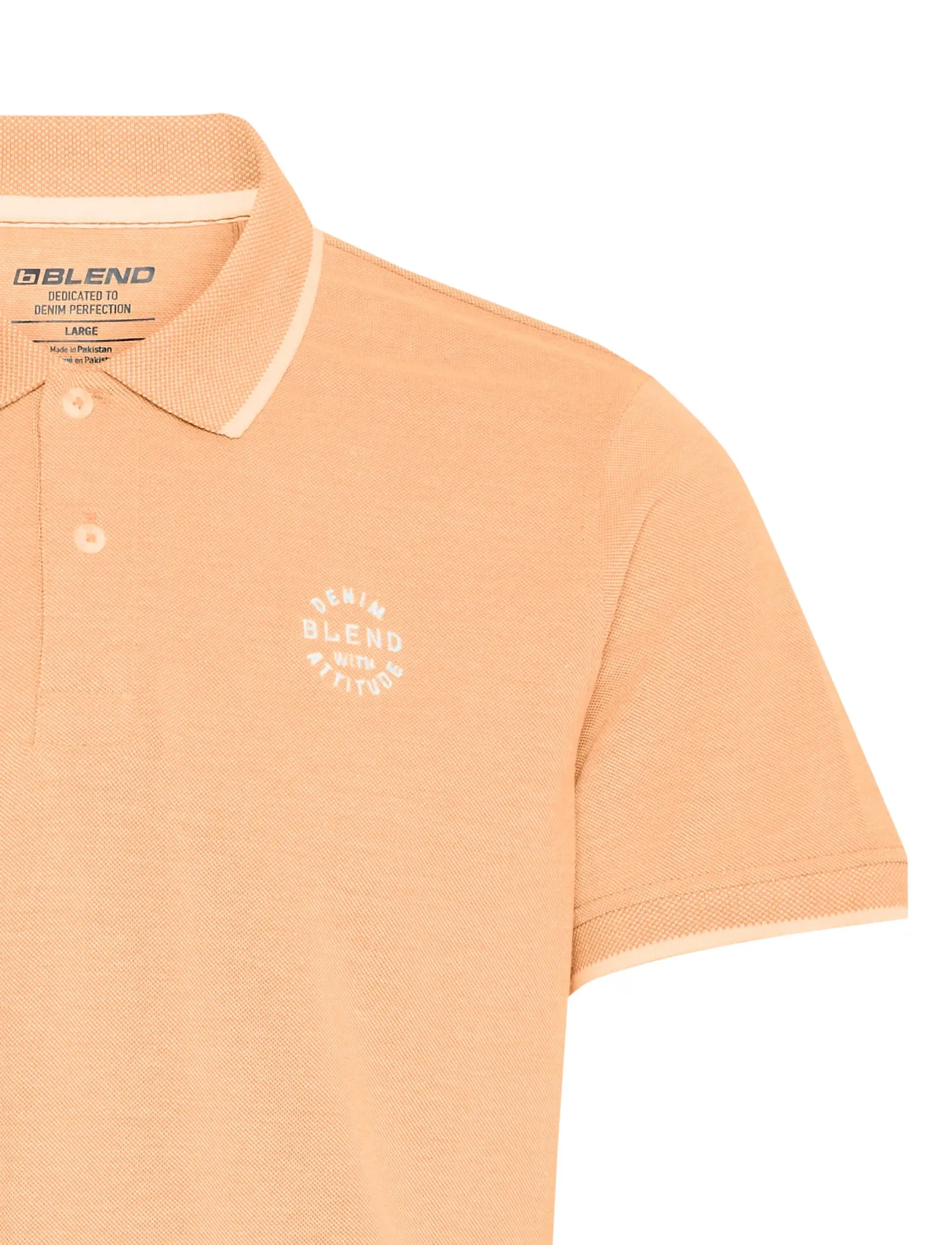 Blend - BHNATE POLO NOOS - stutterma pólóbolir - pumpkin - 2
