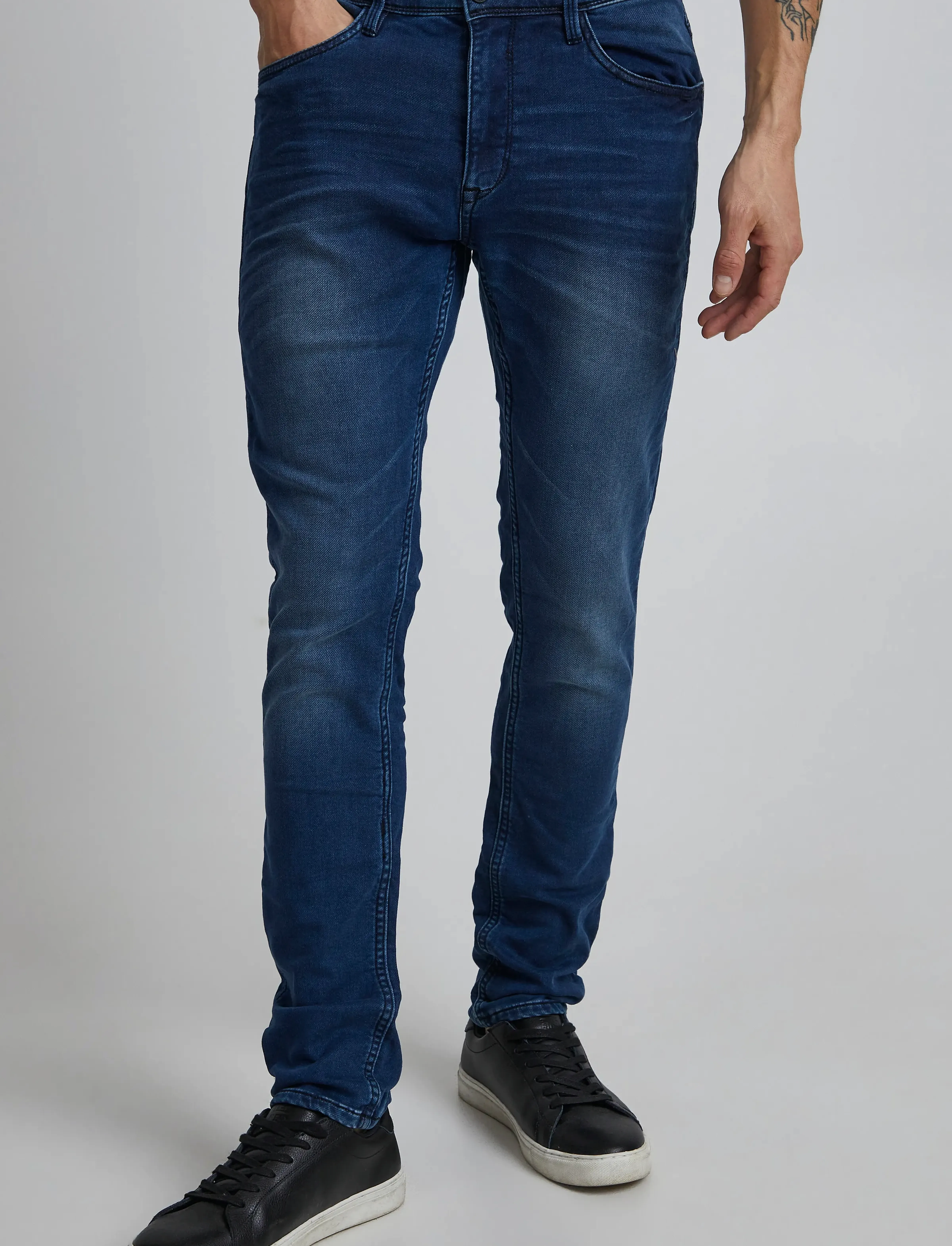 Blend - Jet Fit Jogg - hosen & jeans - denim middle blue - 4