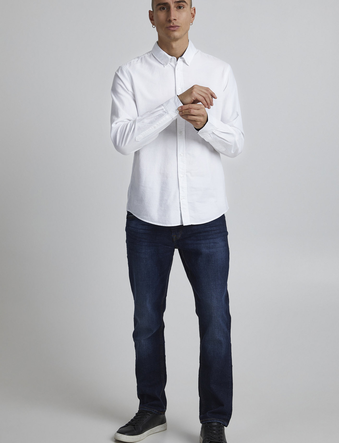 Blend - BHNAIL shirt - oxford overhemden - white - 0