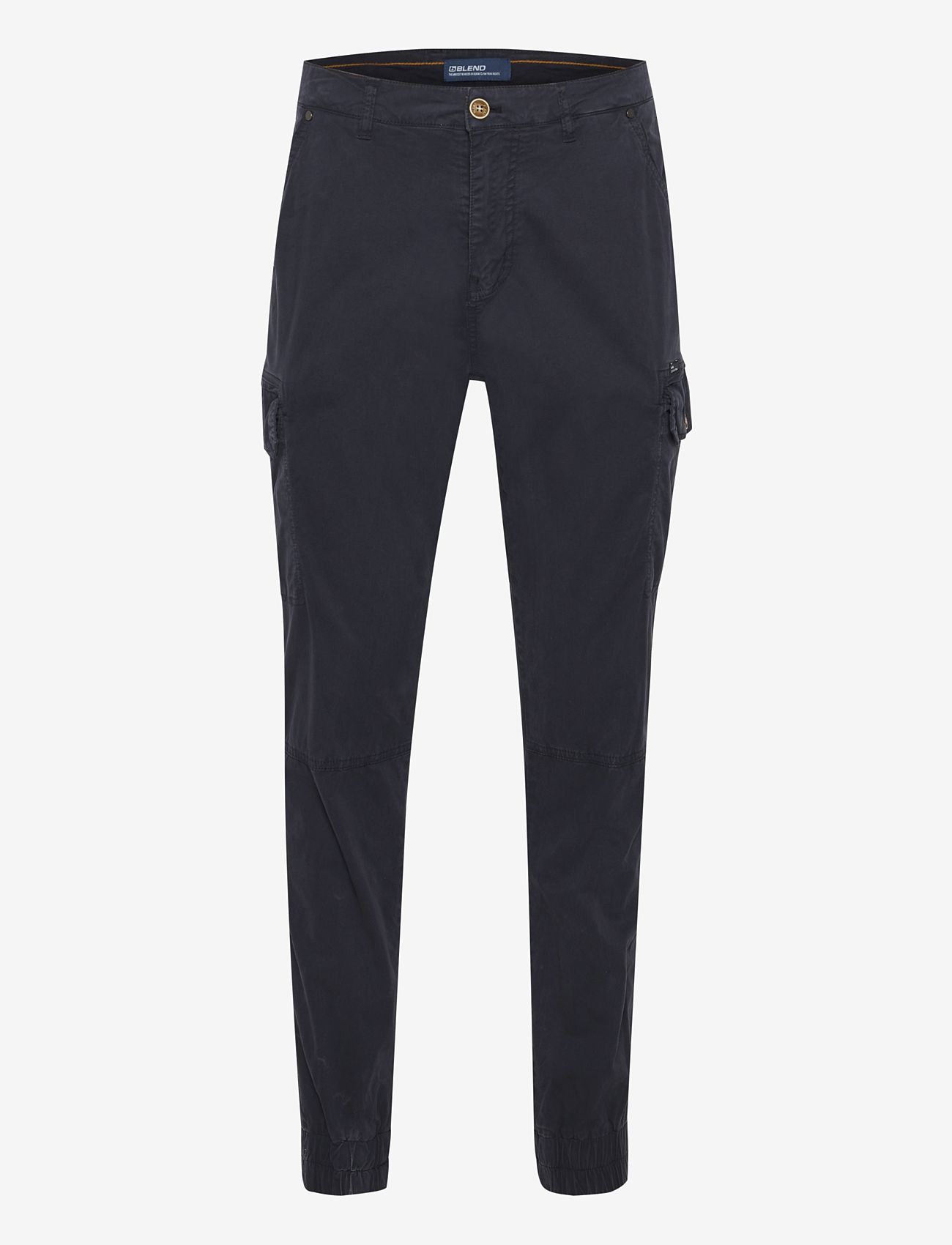 Blend - BHNAN PANT NOOS - höstkläder - dark navy blue - 0