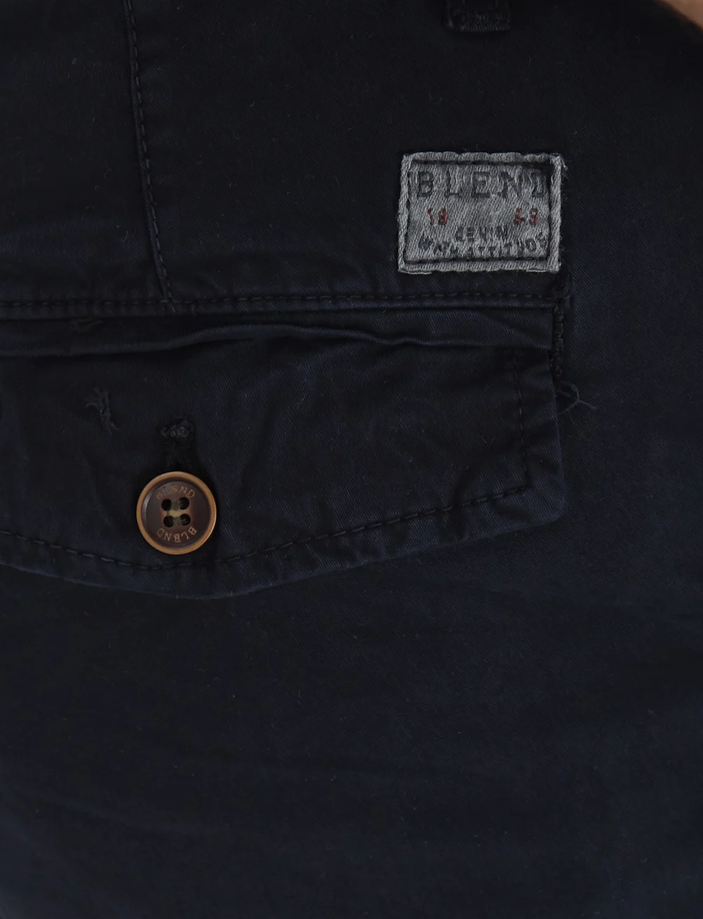 Blend - BHNAN PANT NOOS - cargobyxor - dark navy blue - 4