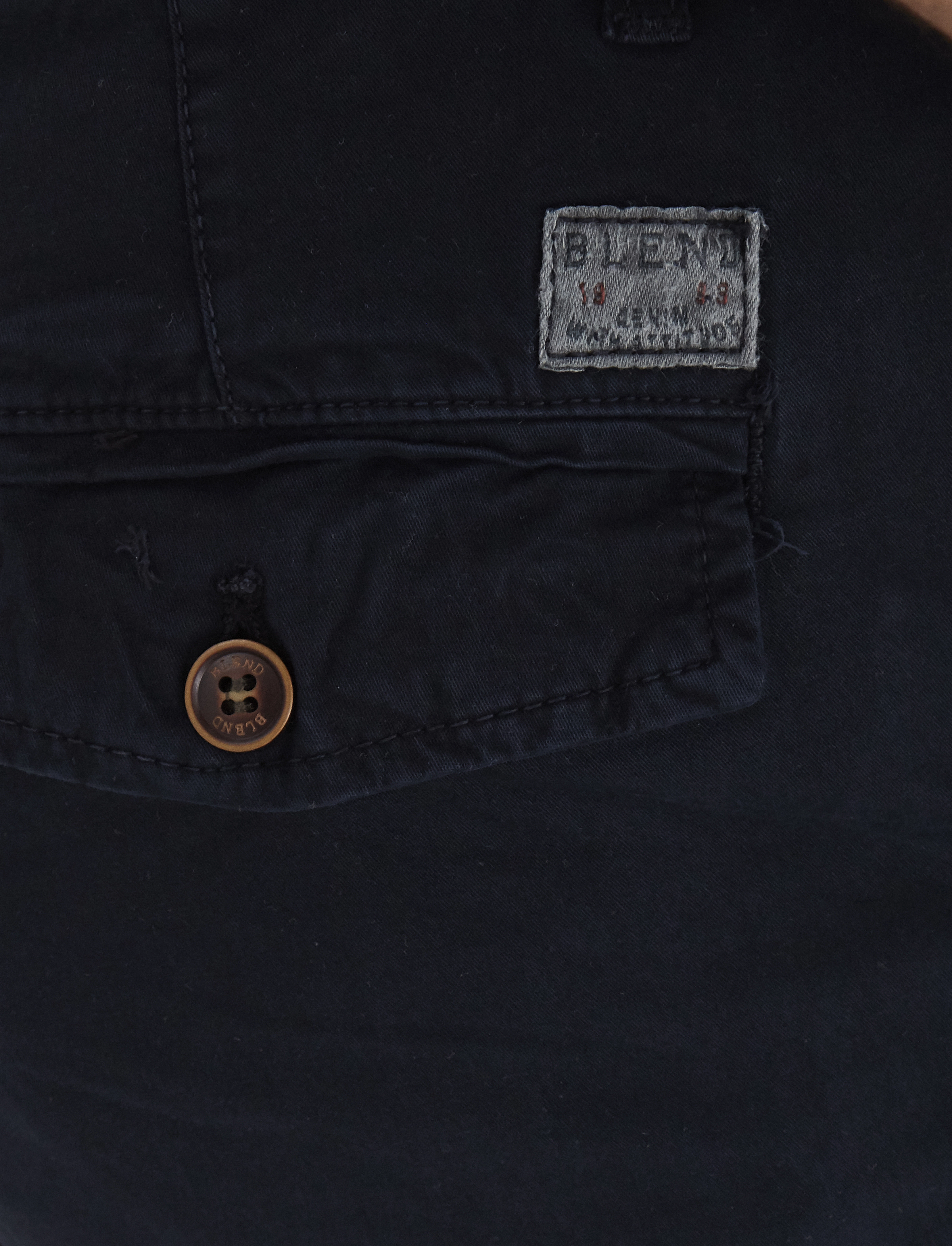 Blend - BHNAN pants - cargo-housut - dark navy blue - 4