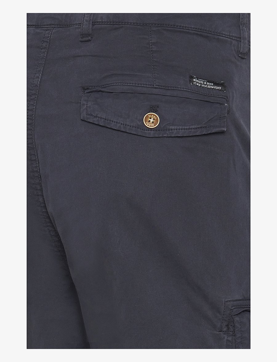 Blend - BHNAN pants - cargohosen - dark navy blue - 3
