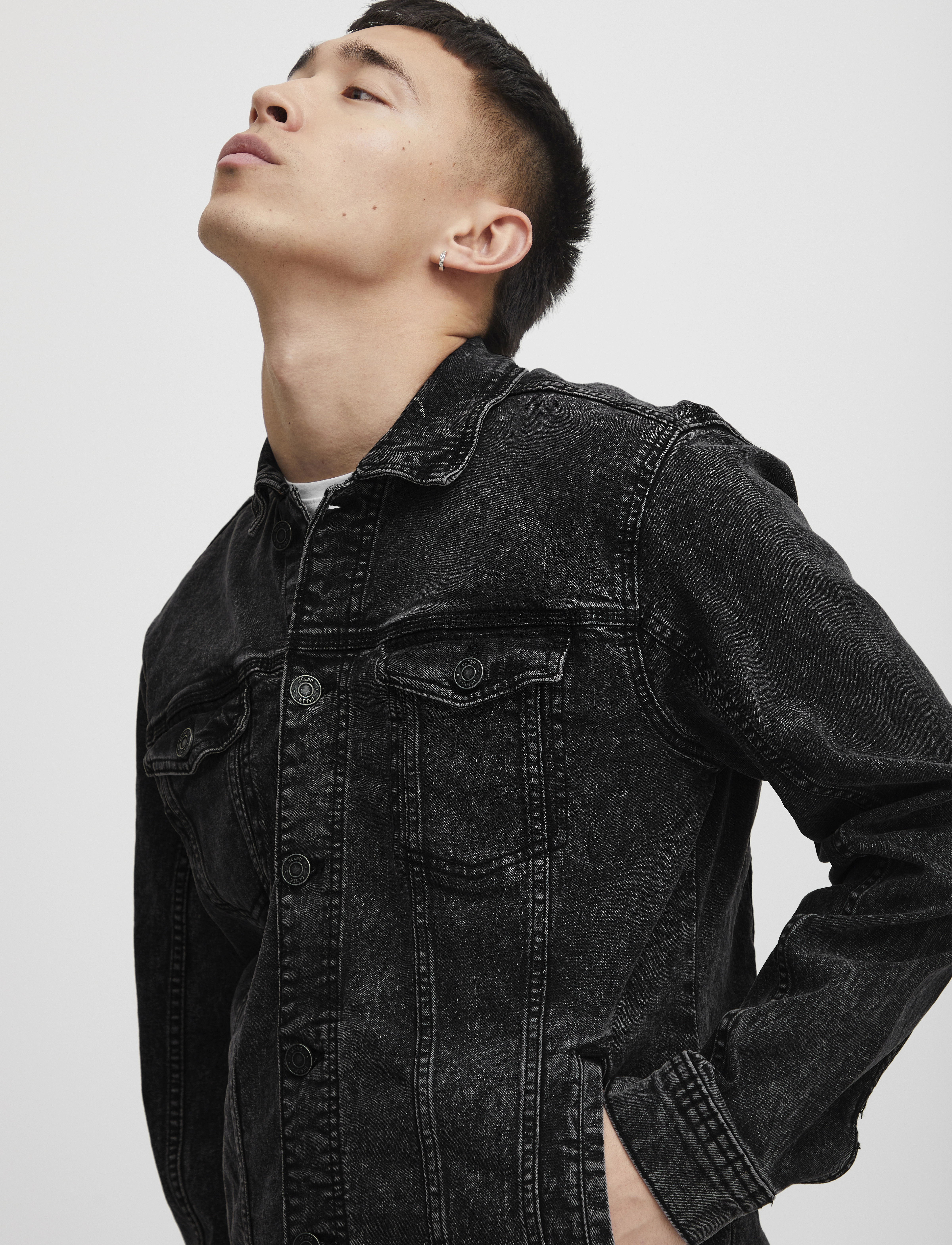 BLEND Bhnaril Outerwear jeansjackor herr – bild 5