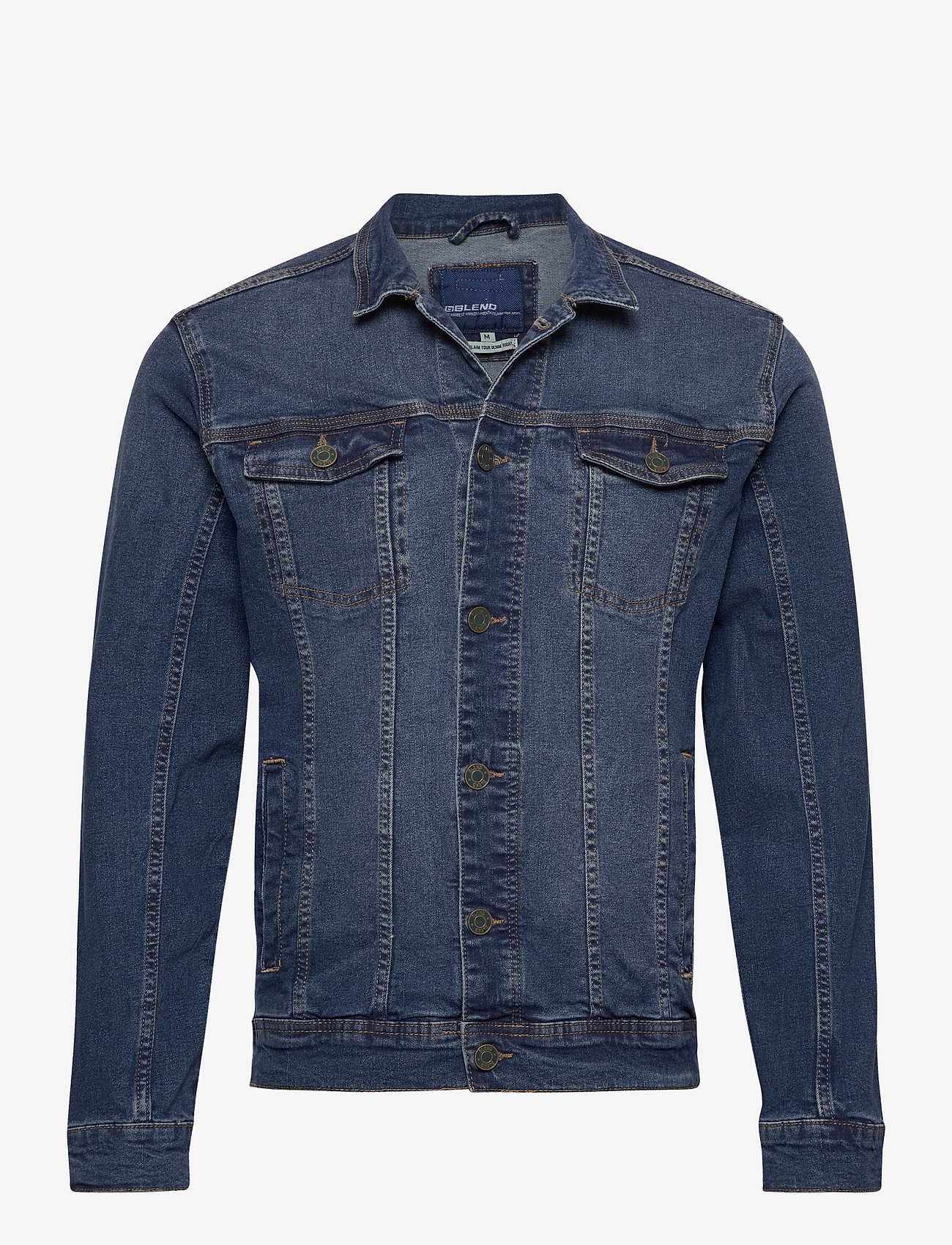 Blend - BHNARIL Outerwear - ofodrade jeansjackor - denim dark blue - 1