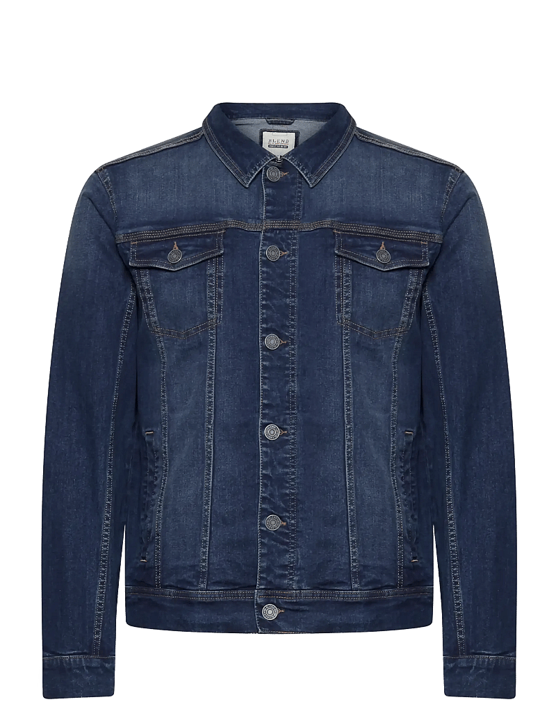Blend - BHNARIL Outerwear - ungefütterte denimjacken - denim dark blue - 1