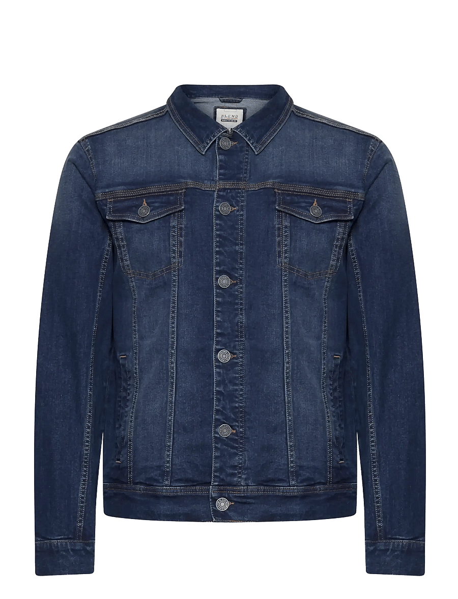 Blend - BHNARIL Outerwear - ungefütterte denimjacken - denim dark blue - 1