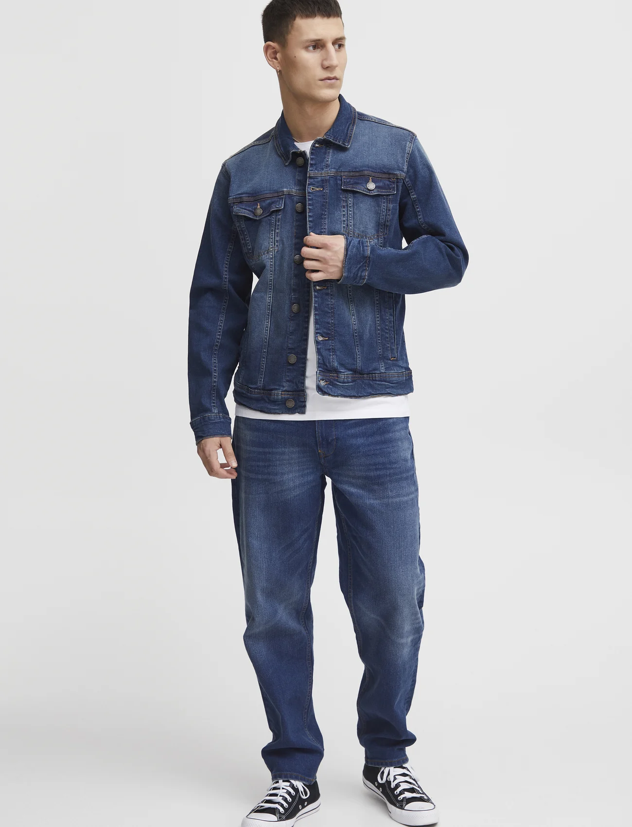 Blend - BHNARIL Outerwear - unlined denim jackets - denim dark blue - 0