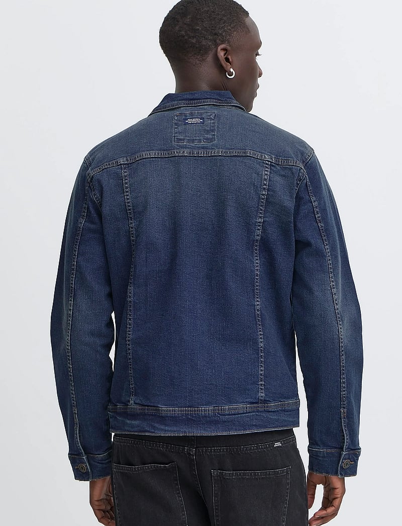 Blend - BHNARIL DENIM JACKET NOOS - ungefütterte denimjacken - denim dark blue - 4
