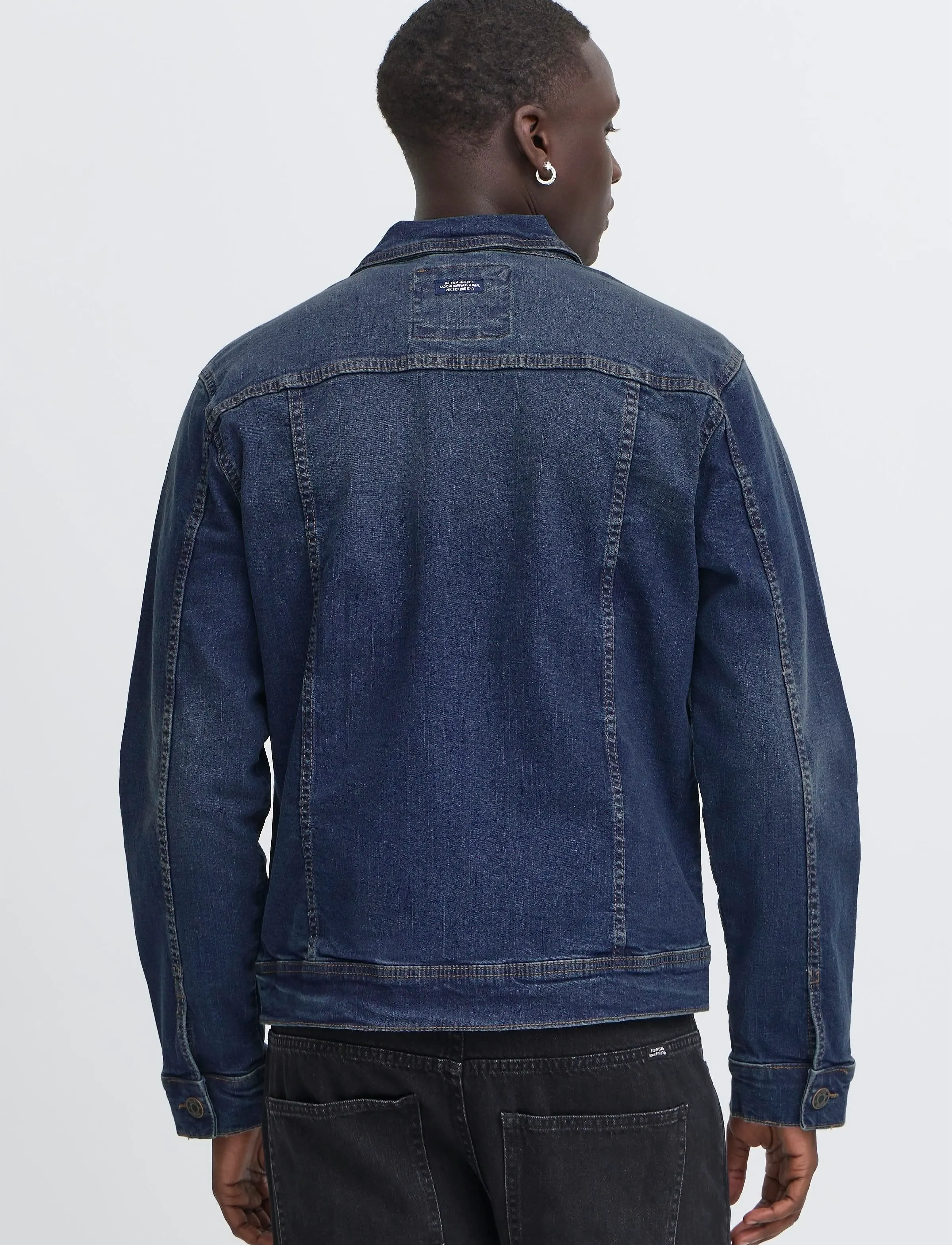 Blend - BHNARIL Outerwear - kevättakit - denim dark blue - 3