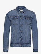 BHNARIL Outerwear - DENIM MIDDLE BLUE