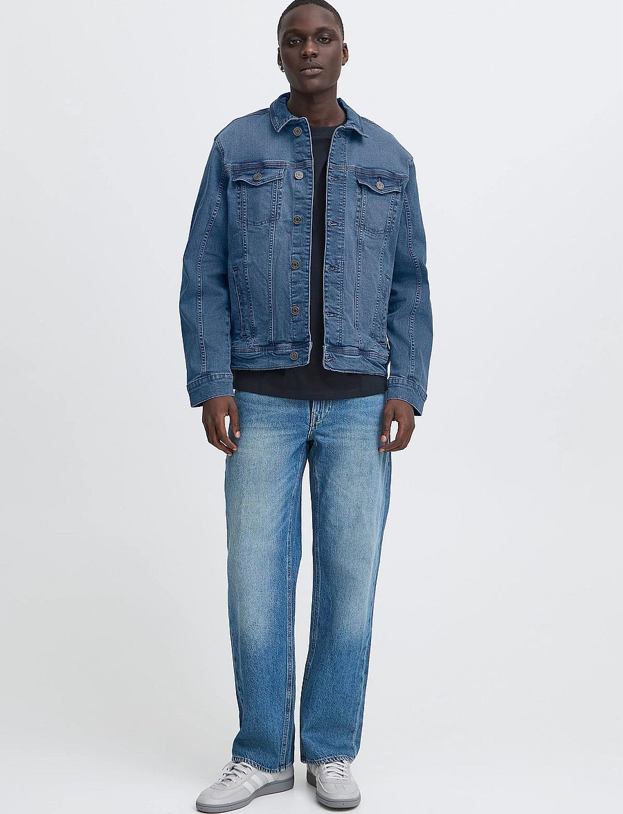 Blend - BHNARIL Outerwear - ungefütterte denimjacken - denim middle blue - 0