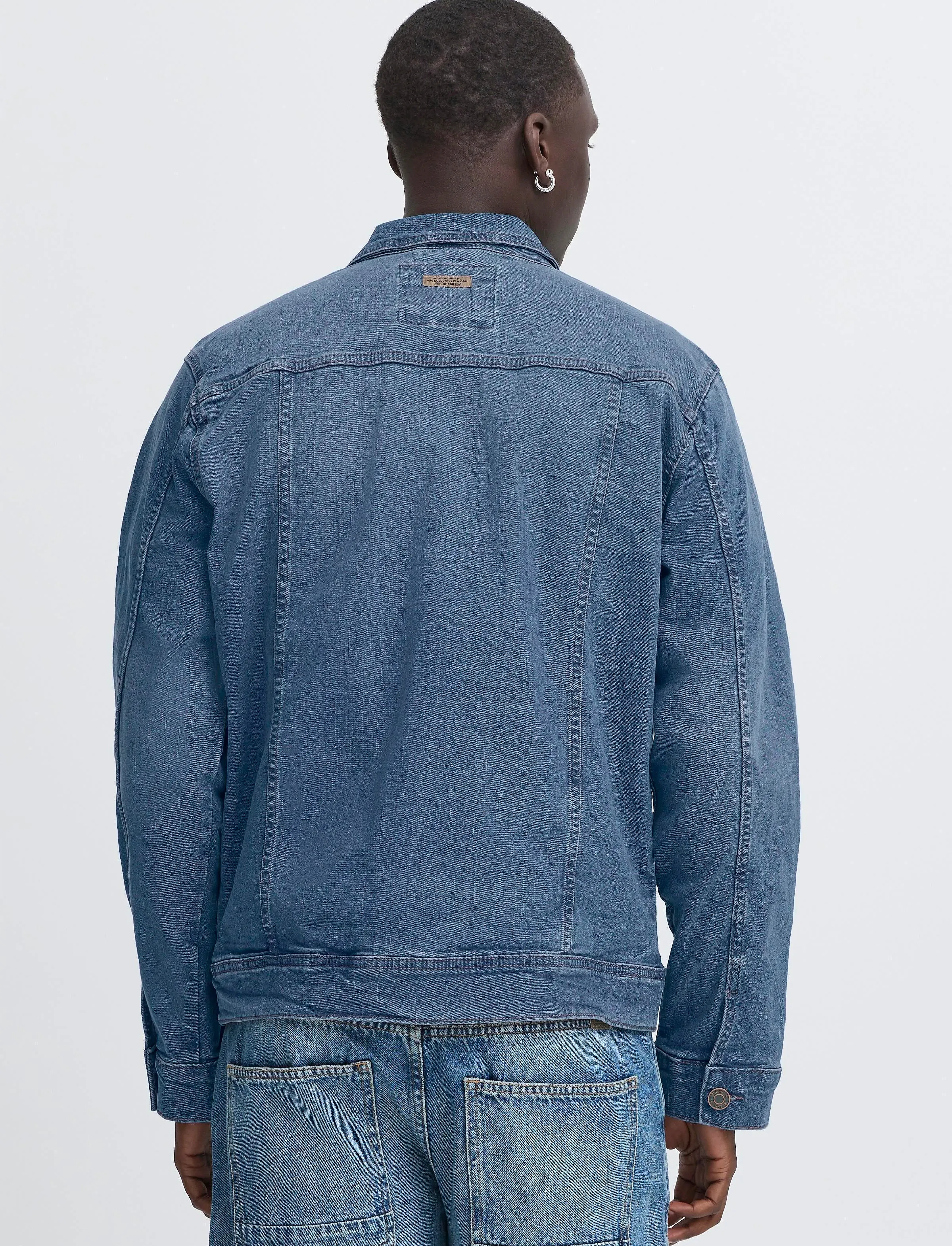 Blend - BHNARIL Outerwear - spring jackets - denim middle blue - 4