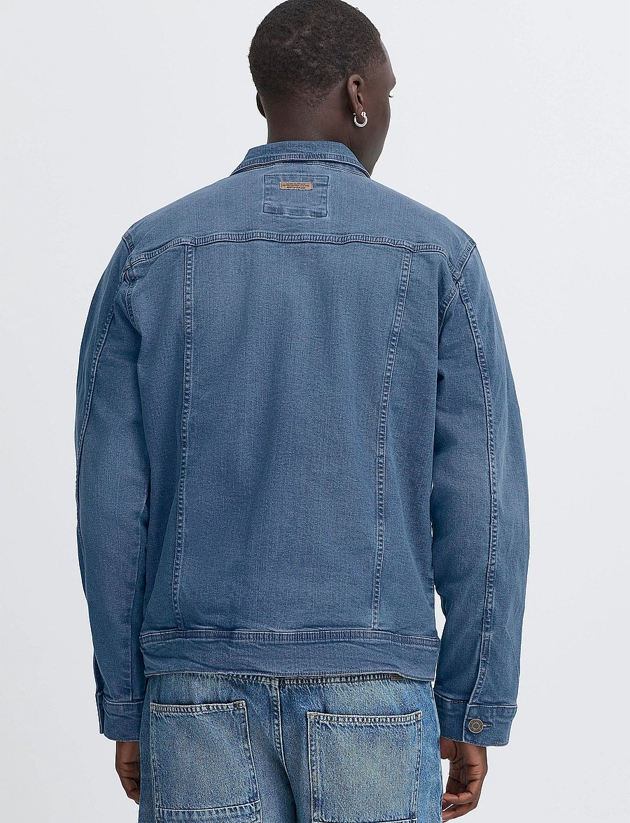 Blend - BHNARIL Outerwear - ungefütterte denimjacken - denim middle blue - 4