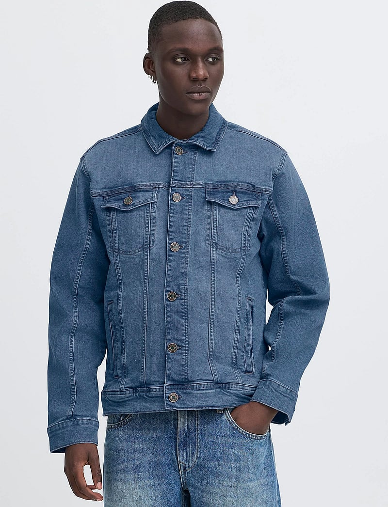 Blend - BHNARIL Outerwear - ungefütterte denimjacken - denim middle blue - 5