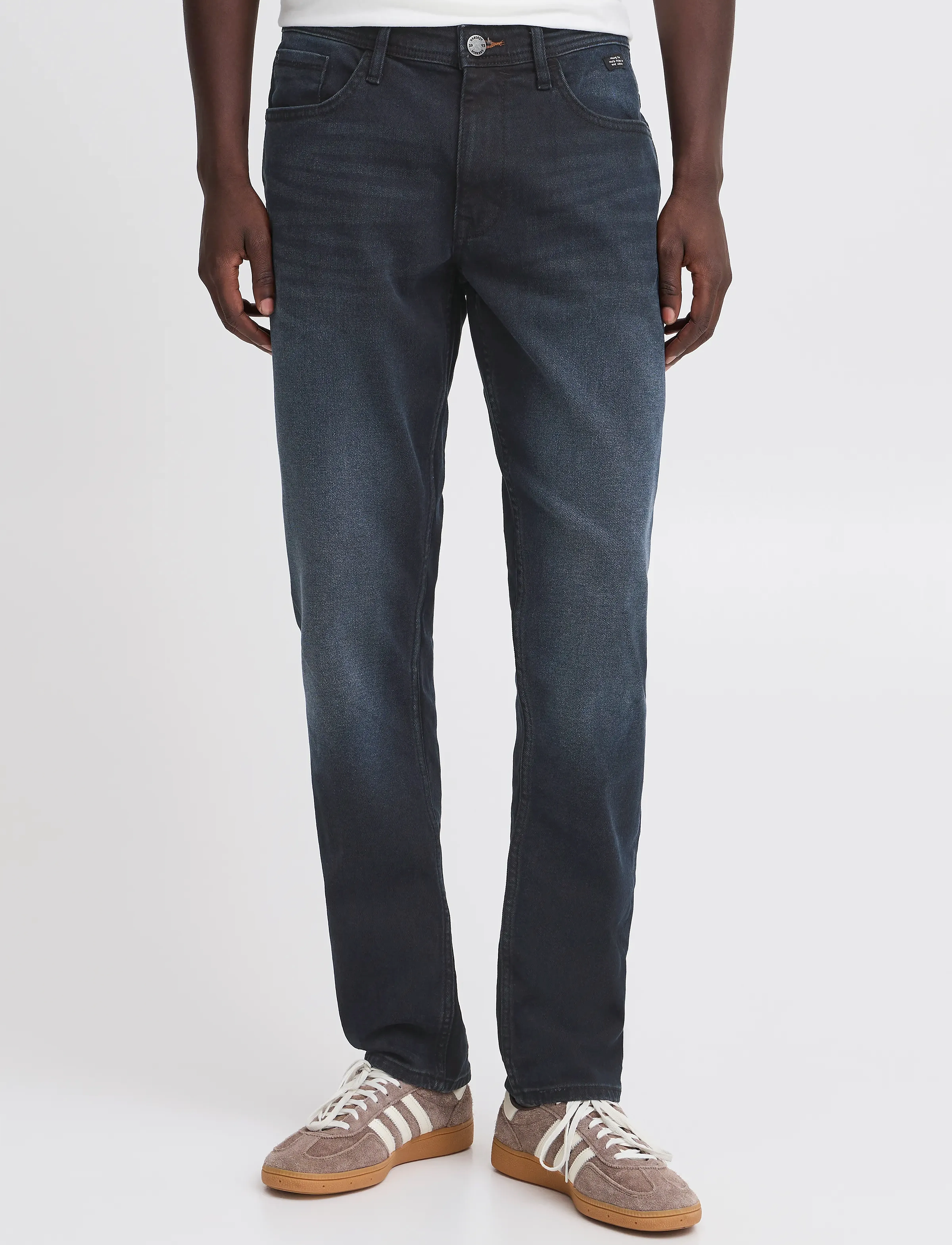 Blend - BHTWISTER SLM/REG 0811 NOOS - laveste priser - denim washed black - 4