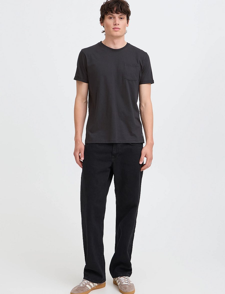 Blend - BHNASIR - Tee - kurzärmelige t-shirts - black - 0