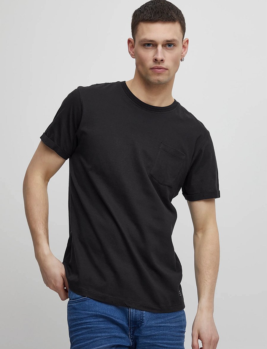 Blend - BHNASIR - Tee - kurzärmelige t-shirts - black - 5