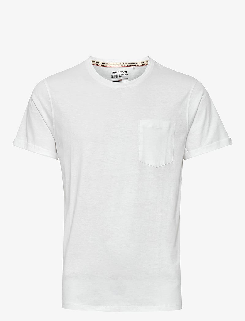 Blend - BHNASIR - Tee - kortærmede t-shirts - bright white - 1