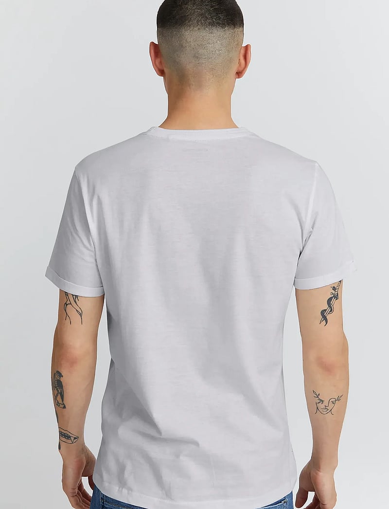 Blend - BHNASIR - Tee - kortærmede t-shirts - bright white - 3