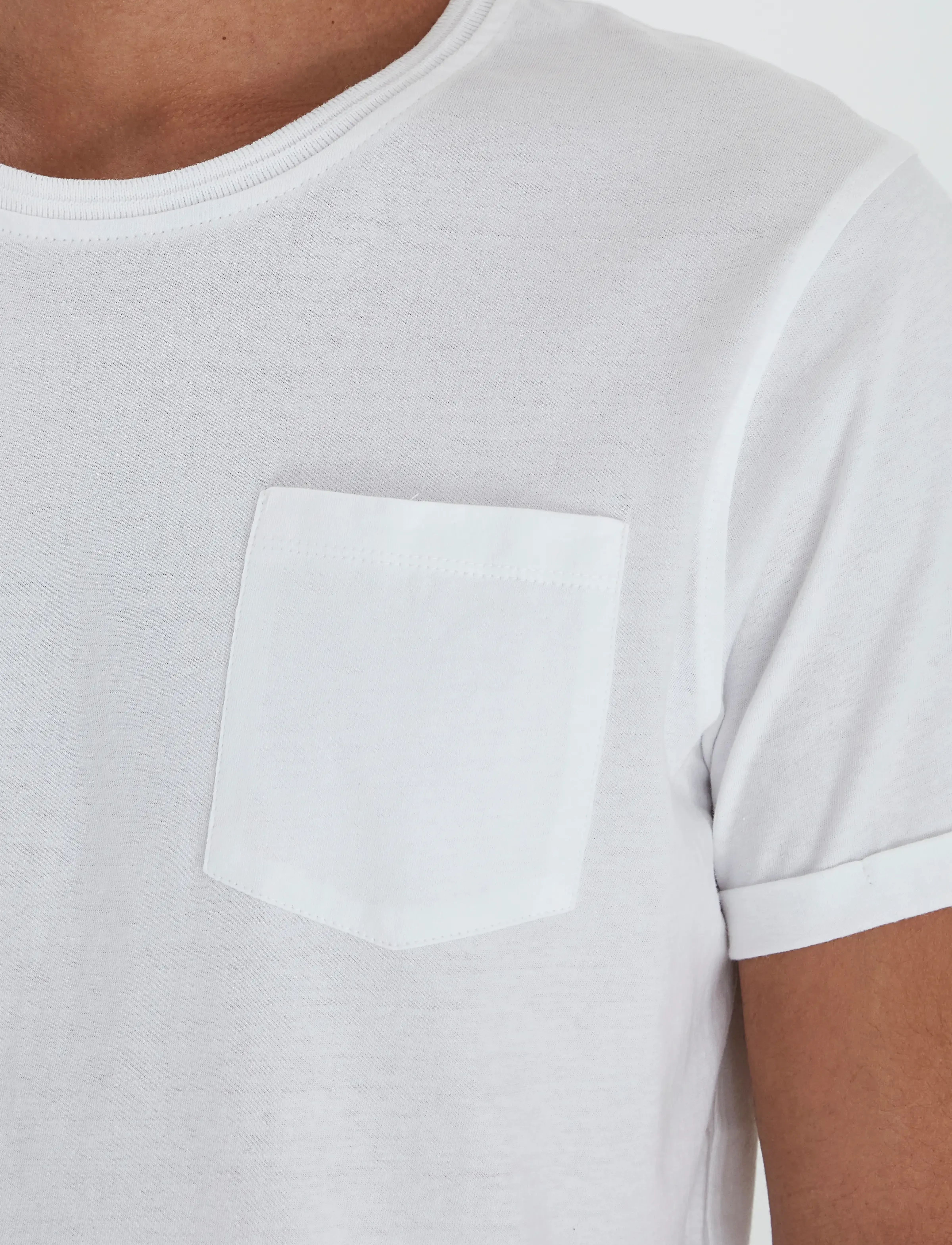 Blend - BHNASIR TEE NOOS - krótki rękaw - bright white - 5