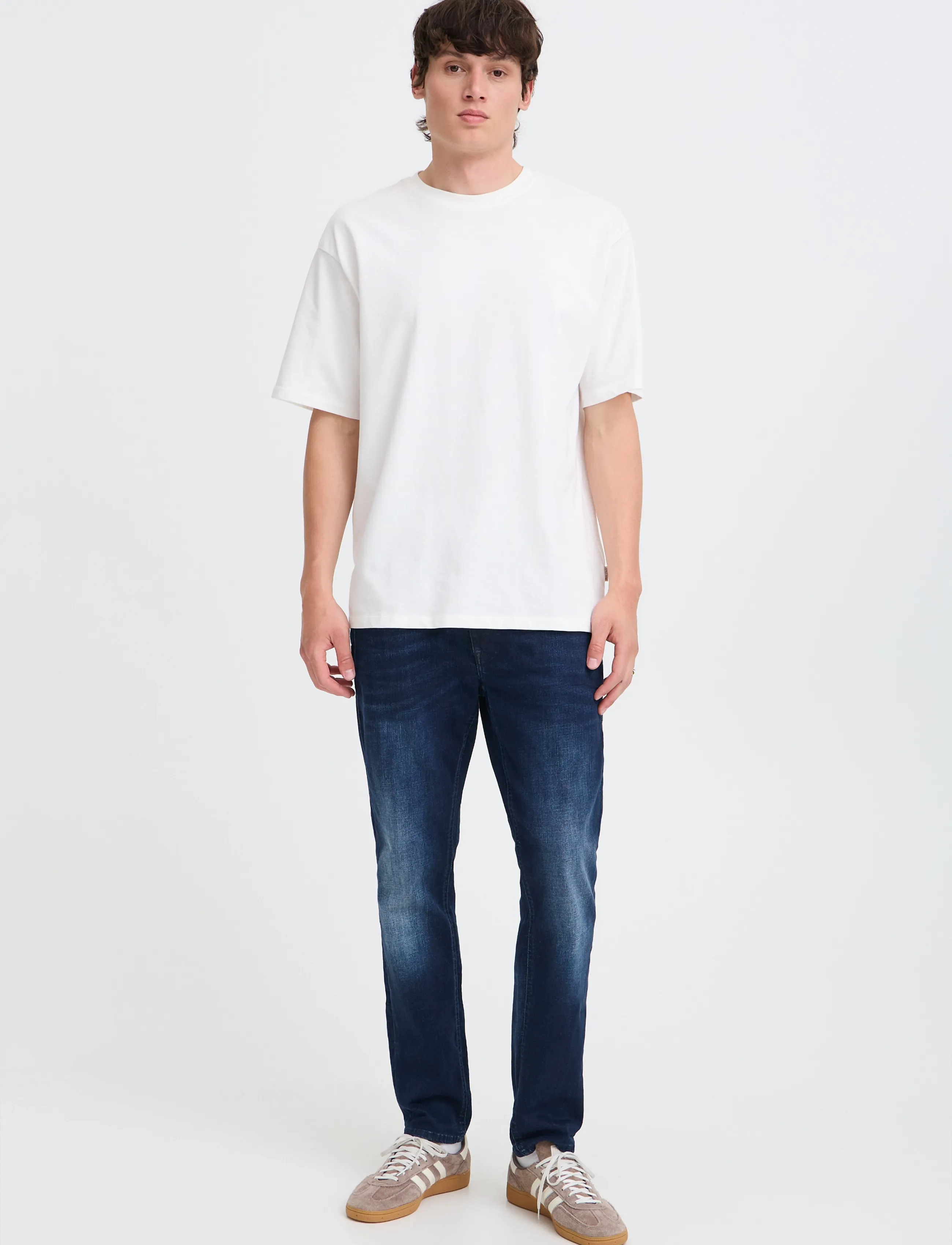 Blend - BHTWISTER2391 SLIMFIT MULTIF. - hosen & jeans - denim dark blue - 0