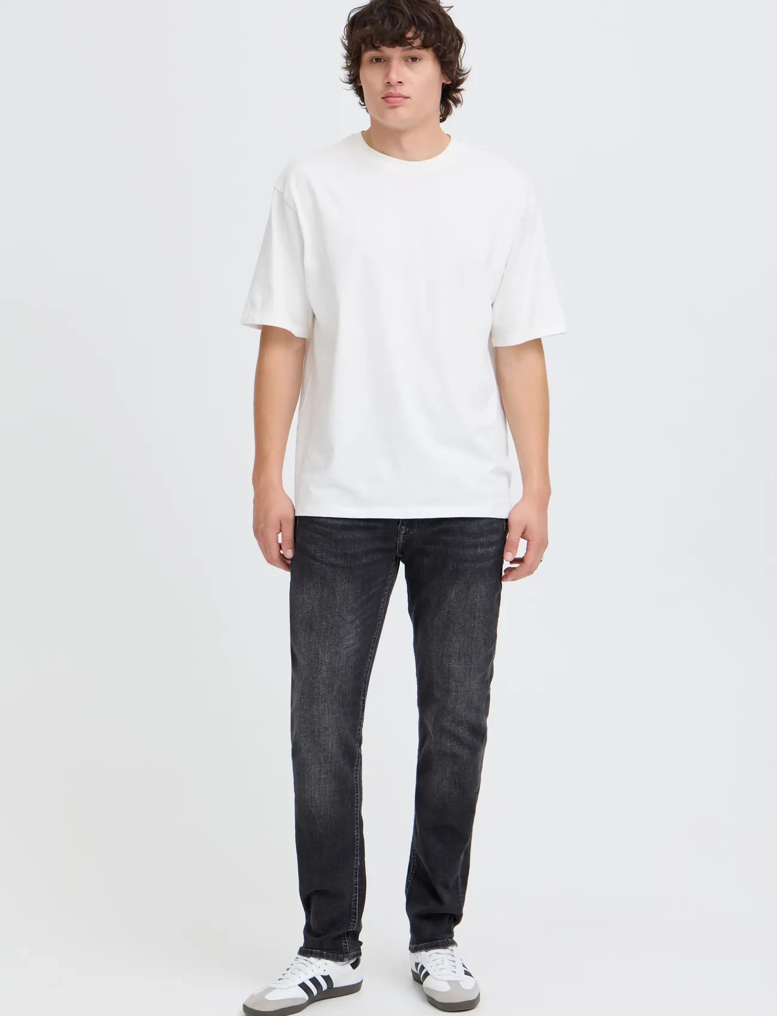 Blend - BHTWISTER2391 SLIMFIT MULTIF. - slim jeans - denim grey - 0