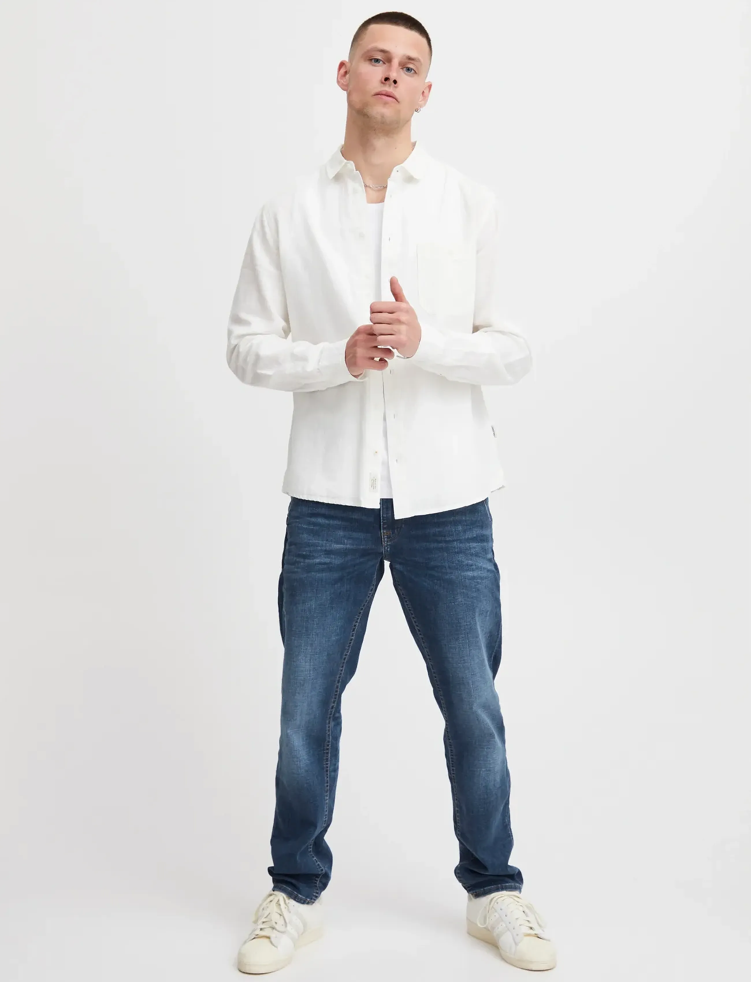 Blend BHTWISTER2391 SLIMFIT MULTIF. - Jeans - DENIM MIDDLE BLUE / blue